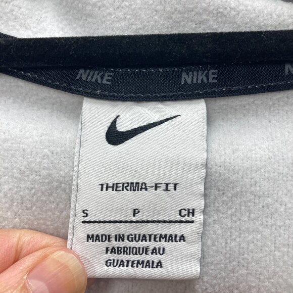 Nike Therma Fit Training Hoodie, Men's Size Small, CU6231-063 Heather Grey - Picture 2 of 10